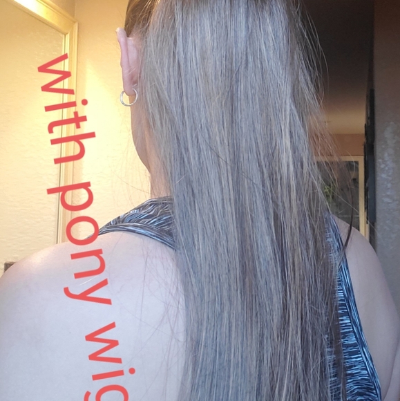 Clip on pony tail wigs - Picture 8 of 12
